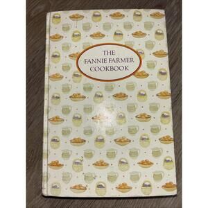 VINTAGE  Fannie  Farmer Cookbook Hardcover 1986  750+ pgs. Appetizers to Candy.